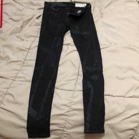 NWOT Rag & Bone Tonal Print Jeans - Picture 5 of 5